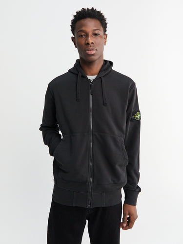 Stone Island - 6100061 Hoodie Sweater in Black