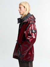 Stone Island - 4100079 Short Parka in Burgundy