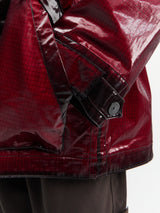 Stone Island - 4100079 Short Parka in Burgundy