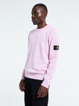 Stone Island - 5100072 Crewneck Sweater in Pink