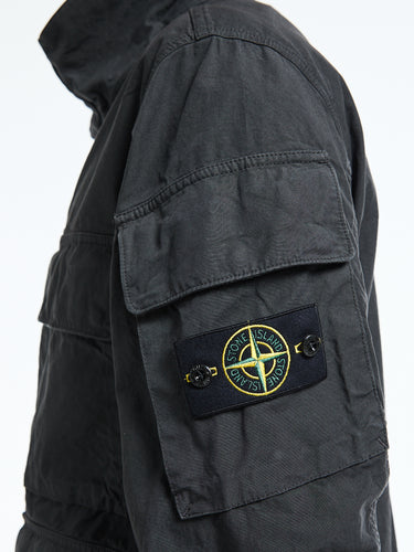 Stone Island - Q100011 Short Parka in Lead Grey