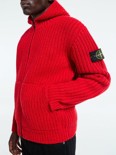 Stone Island - 5100069 Hoodie in Scarlet Melange