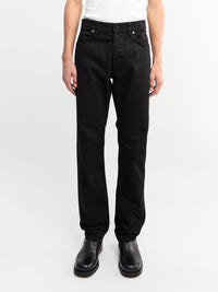 Stone Island - J100005 Bull Denim-TC Trousers in Black