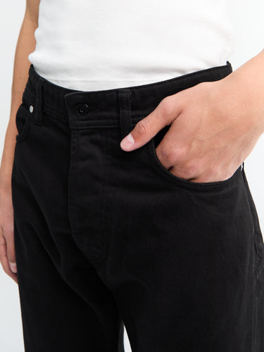 Stone Island - J100005 Bull Denim-TC Trousers in Black