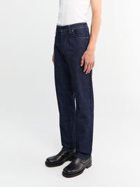 Stone Island - J100005 Indigo Denim-Rinsed Trousers in Blue Rinse