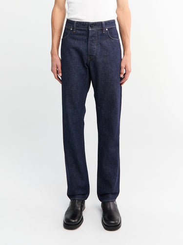 Stone Island - J100005 Indigo Denim-Rinsed Trousers in Blue Rinse