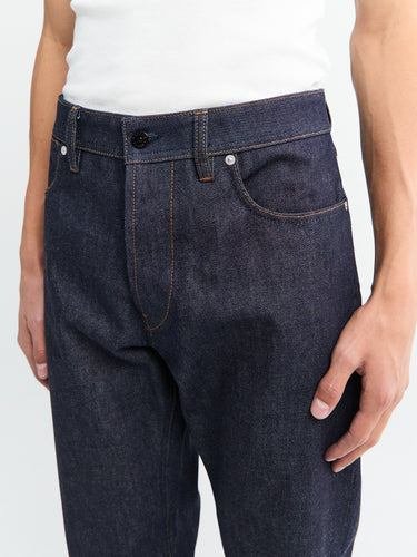 Stone Island - J100005 Indigo Denim Trousers in Blue Raw