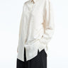 Studio Nicholson - Oversized Classic Shirt in Chalk
