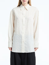 Studio Nicholson - Oversized Classic Shirt in Chalk
