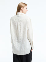 Studio Nicholson - Oversized Classic Shirt in Chalk