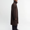 Studio Nicholson - Raglan Wool Coat in Espresso
