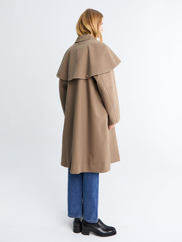 Studio Nicholson - Detachable Cape Parka Coat in Birch