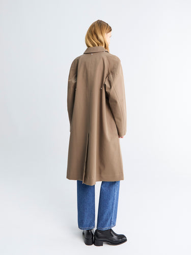 Studio Nicholson - Detachable Cape Parka Coat in Birch