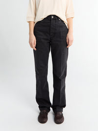 Studio Nicholson - Square Pocket Jean in Faded Black Wash