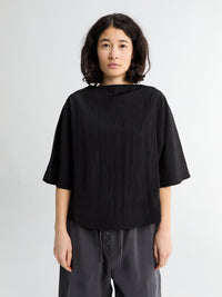 Studio Nicholson - Short Sleeve Top in Black