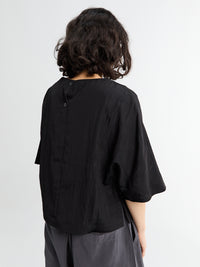 Studio Nicholson - Short Sleeve Top in Black