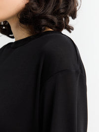 Studio Nicholson - Jersey Short Sleeve T-Shirt in Black