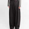 Studio Nicholson - Double Pleat Volume Pants in Espresso