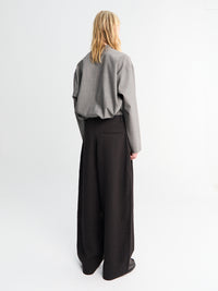 Studio Nicholson - Double Pleat Volume Pants in Espresso