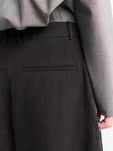 Studio Nicholson - Double Pleat Volume Pants in Espresso