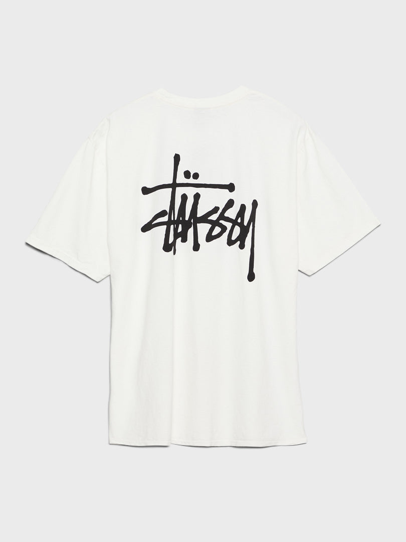 Basic Pigment Dyed T-Shirt in Natural