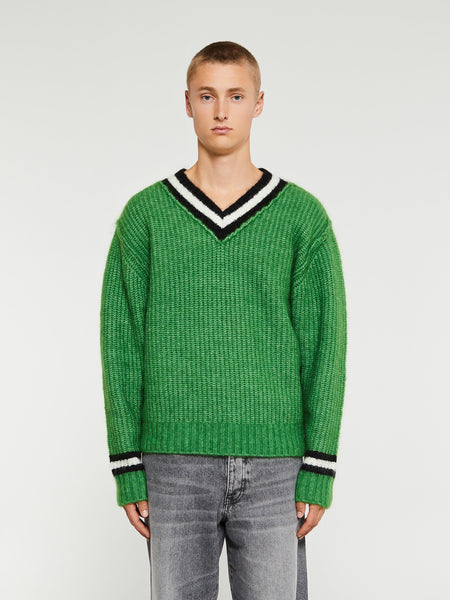 Stüssy - Mohair Tennis Sweater in Green – stoy