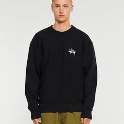 Stussy Surfman Mesh Football Jersey (Black) L