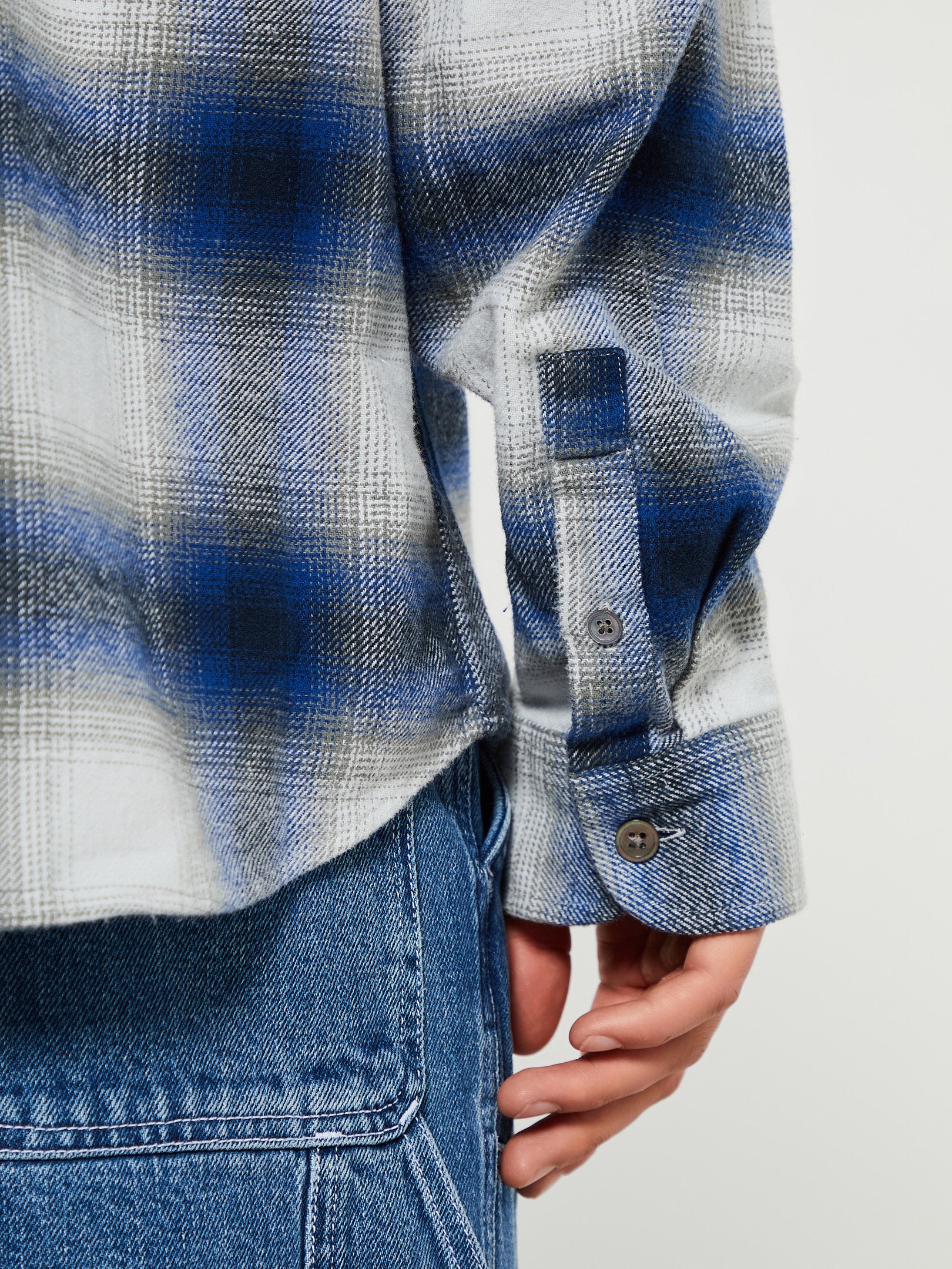 Bay Plaid Shirt in Navy