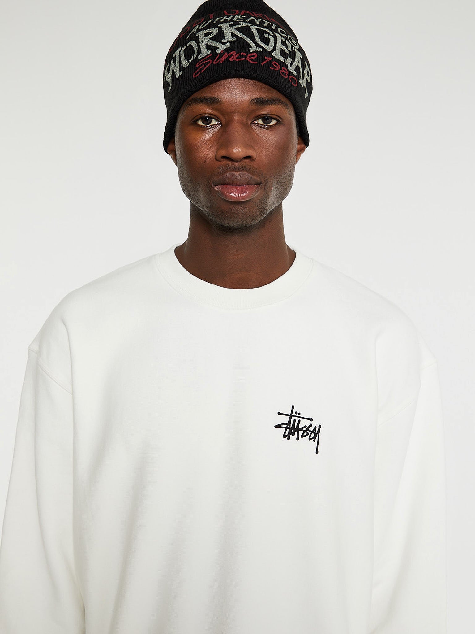 Stüssy - Basic Stüssy Pigment Dyed Crew in Natural – stoy