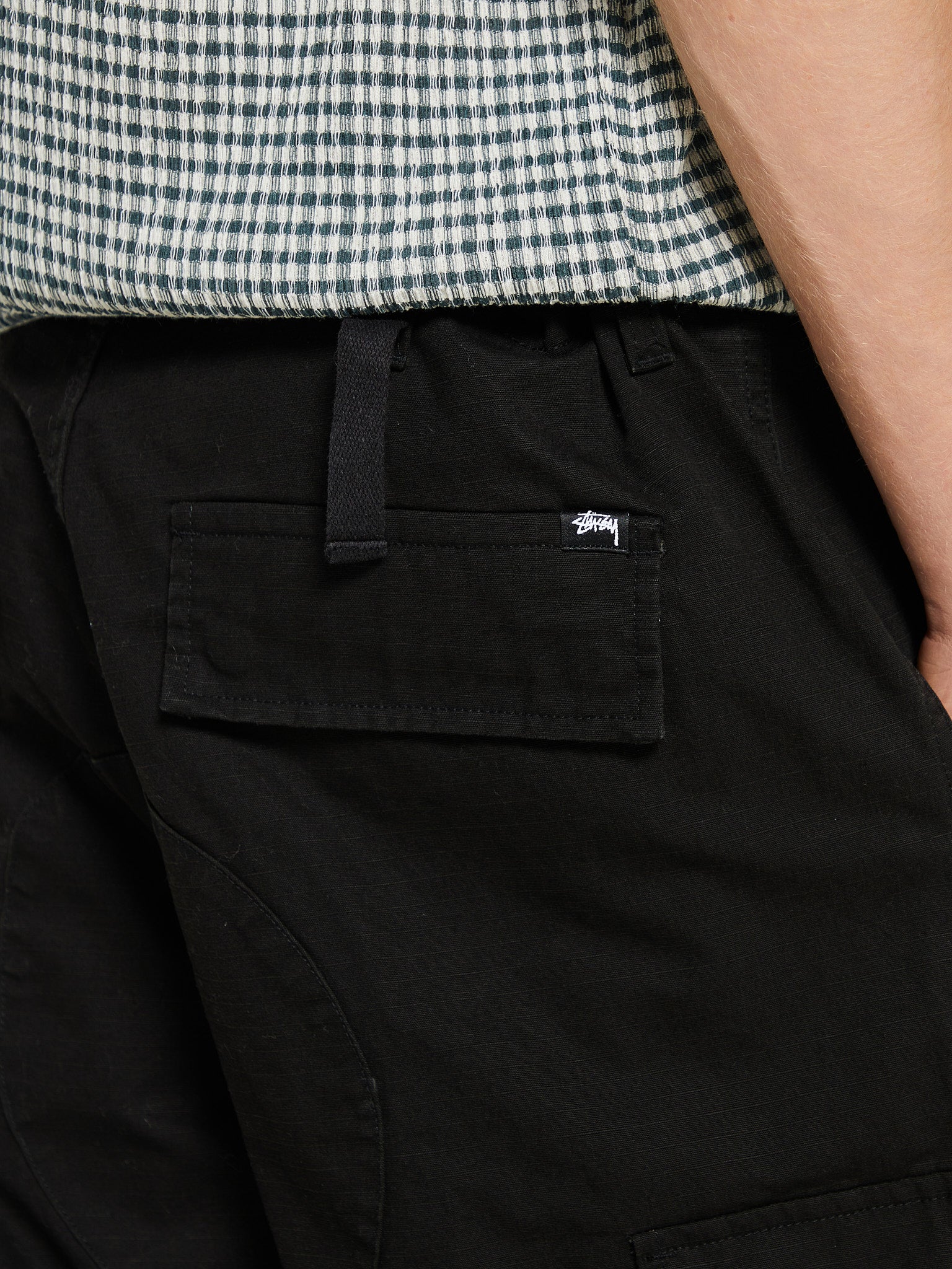 Surplus Cargo Pants in Black