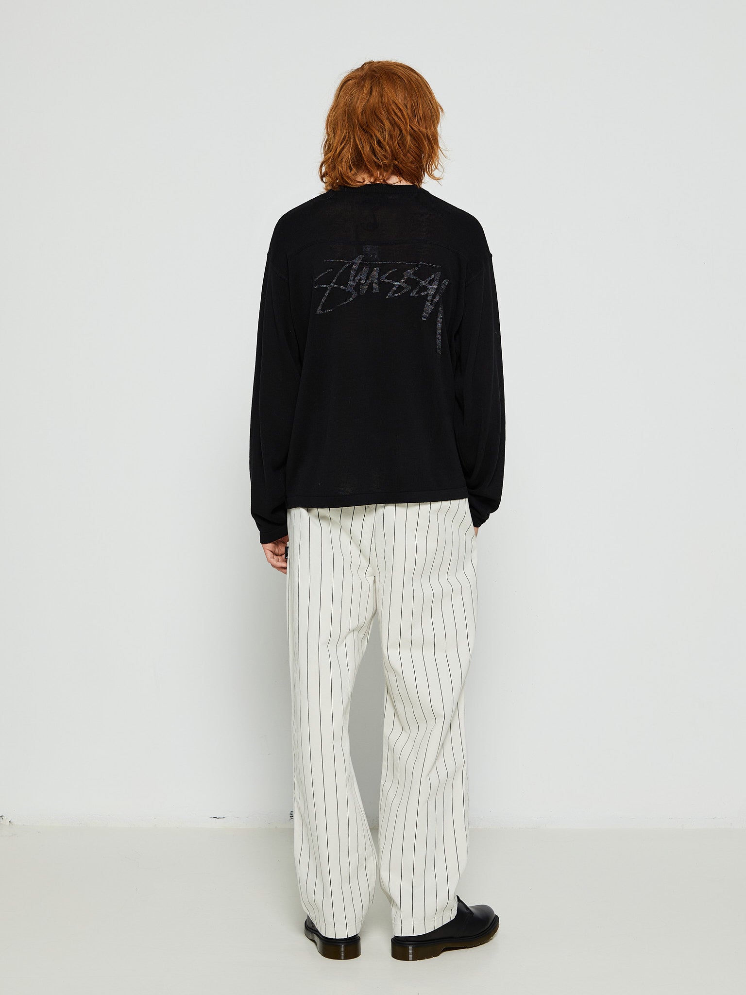 Football Sweater in Black