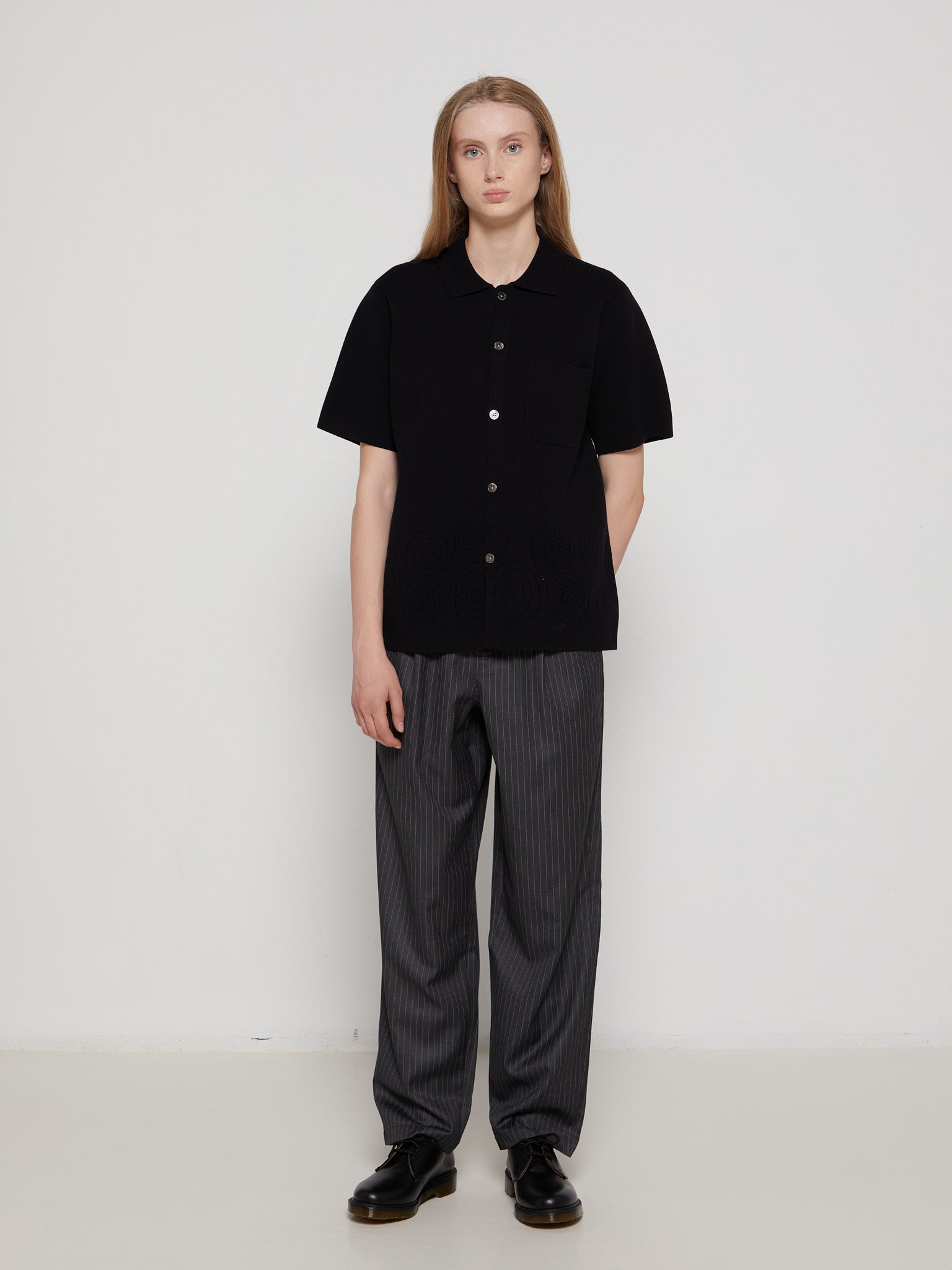 セール♪正規品 STUSSY STRIPED VOLUME PLEATED TROUSER - パンツ