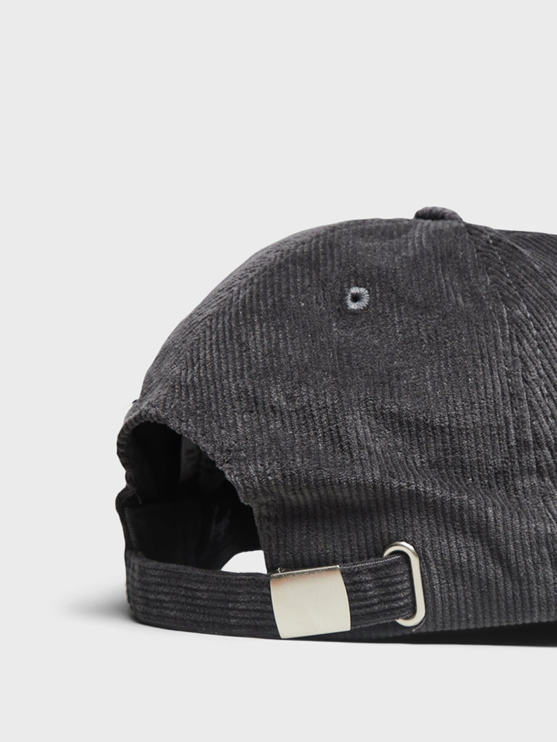 Stüssy - Sport Arch Cord Strapback Cap in Charcoal – stoy