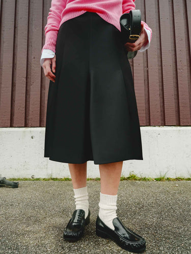 Khaite - Lennox Skirt in Black