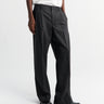 Sunflower - Wide Pleated Trousers in Antracite