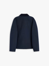 Sunflower - Short Raglan Coat in Navy