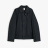 Sunflower - Short Raglan Coat in Black