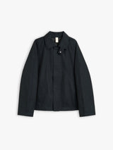 Sunflower - Short Raglan Coat in Black