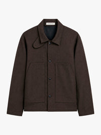 Sunflower - Labour Jacket Wool Tech in Brown