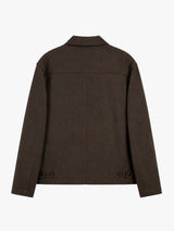 Sunflower - Labour Jacket Wool Tech in Brown