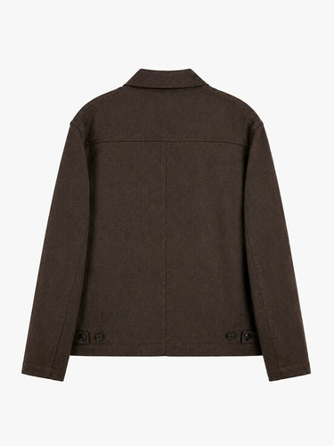 Sunflower - Labour Jacket Wool Tech in Brown