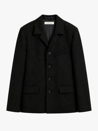 Sunflower - 4 Button Blazer Tropical Wool in Black