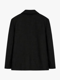 Sunflower - 4 Button Blazer Tropical Wool in Black
