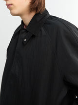 Sunflower - Short Raglan Coat in Black