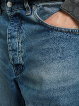 Sunflower - Wide Twist Jeans in Mid Blue