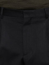 Sunflower - Wide Pleated Trousers in Black