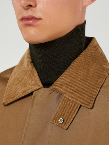 Sunflower - Raglan Coat in Sand