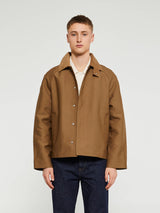Sunflower - Short Raglan Coat in Beige