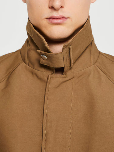 Sunflower - Short Raglan Coat in Beige