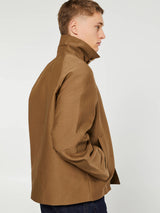 Sunflower - Short Raglan Coat in Beige